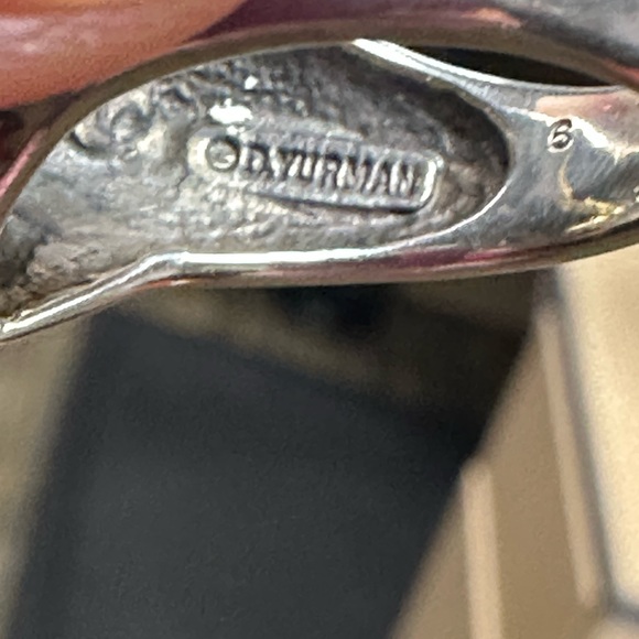 WOW POSHMARK Authentic David Yurman 18K  Gold Carved Onyx & Ruby Quatrefoil Ring - Picture 10 of 11